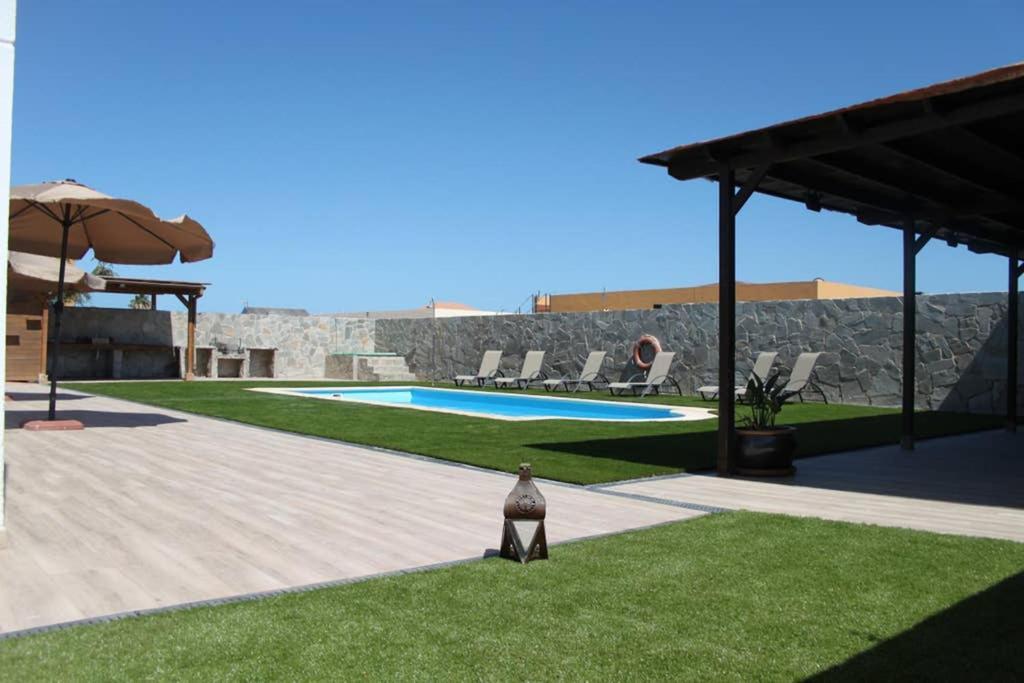 Villa & Golf & Heated Saltwater Pool & Leisure & Wifi Caleta De Fuste Eksteriør bilde