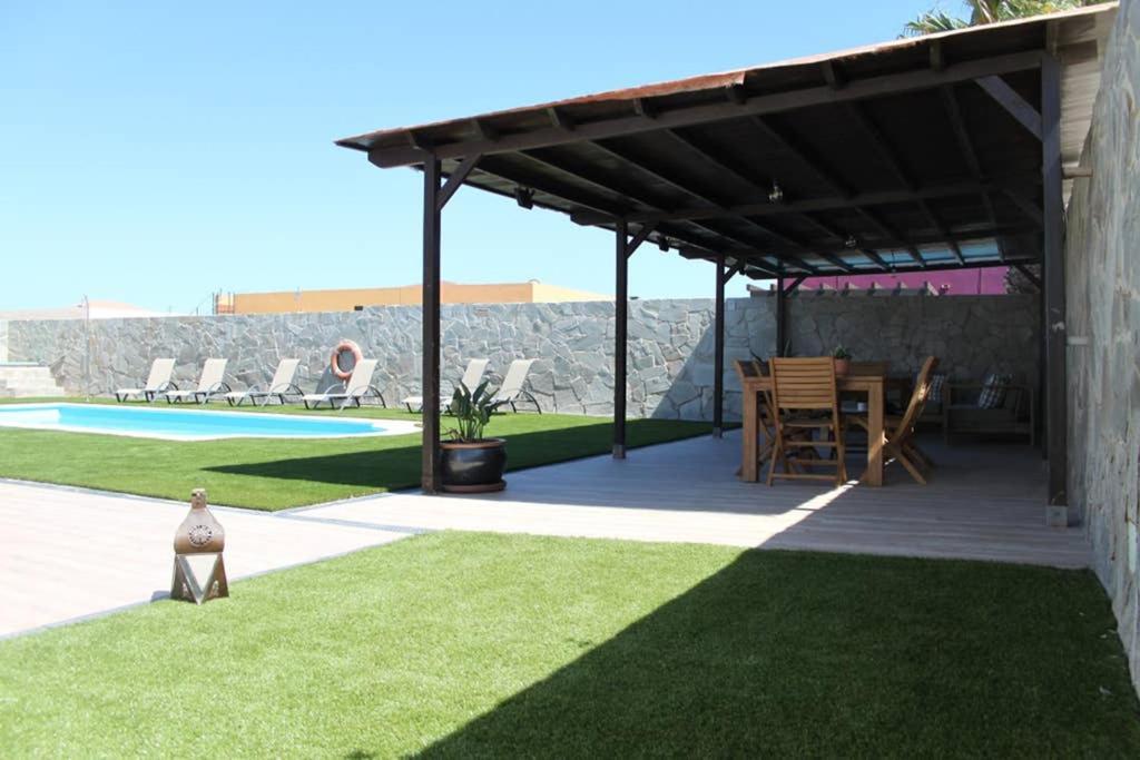 Villa & Golf & Heated Saltwater Pool & Leisure & Wifi Caleta De Fuste Eksteriør bilde