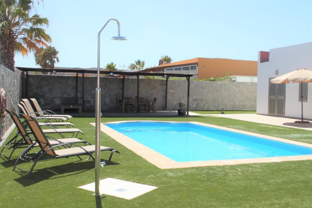 Villa & Golf & Heated Saltwater Pool & Leisure & Wifi Caleta De Fuste Eksteriør bilde